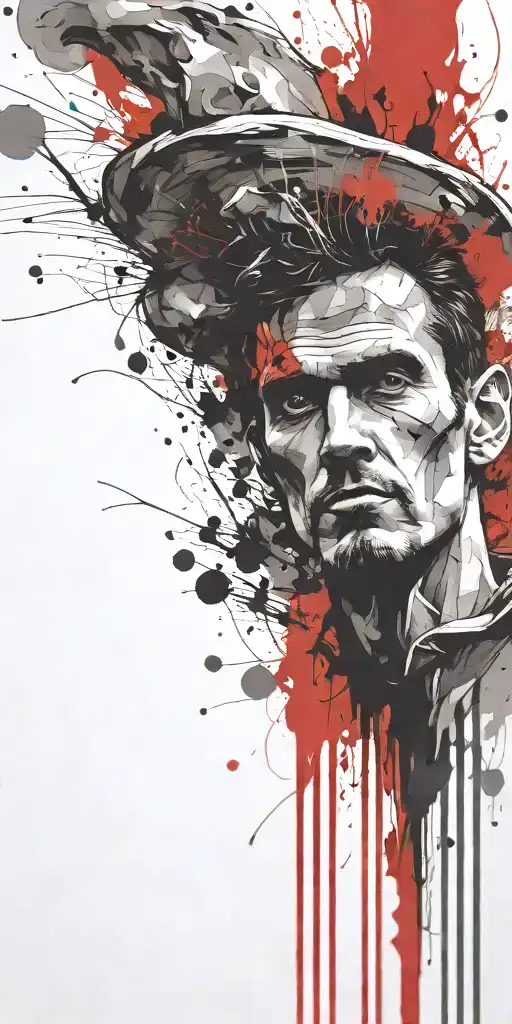 handsome mushroom Matt Dillon  tattoo design idea