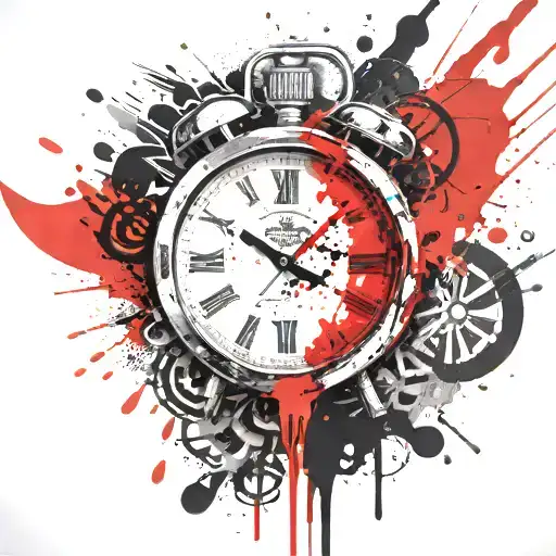 ticking time bomb  tattoo design idea