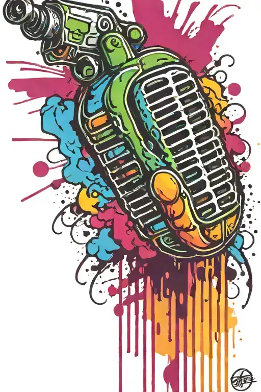 grenade boomers tattoo design idea