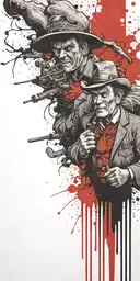 the tv show gunsmoke growing mushrooms  tattoo design idea