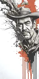 Matthew Dillon from the tv show gunsmoke growing mushrooms  tattoo design idea