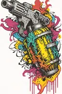 grenade boomers tattoo design idea