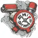 dynamite explosive with detonator bombs tattoo design idea