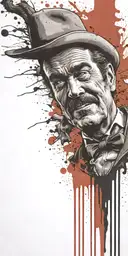 Festus the tv show gunsmoke growing mushrooms  tattoo design idea