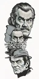 Gunsmoke television show  tattoo design idea