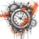 ticking time bomb  tattoo design idea