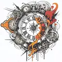 ticking time bomb  tattoo design idea