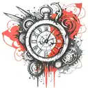 ticking time bomb  tattoo design idea
