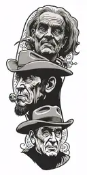 Gunsmoke television show  tattoo design idea