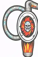 boomers tattoo design idea