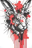 energizer bunny  boomers tattoo design idea