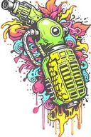 grenade boomers tattoo design idea