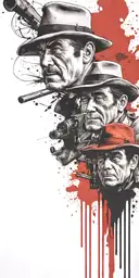the tv show gunsmoke growing mushrooms  tattoo design idea
