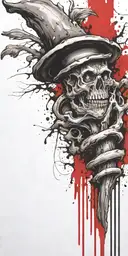  mushroom marshlal Dillon from gunsmoke  tattoo design idea