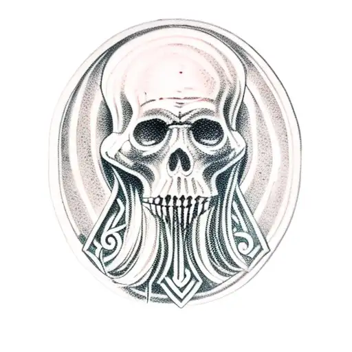 Viking beheading a saxon tattoo design idea