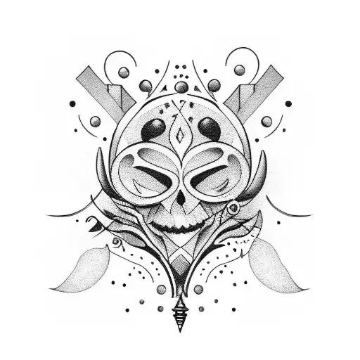 cream and spoon make nice fun time  tattoo design idea
