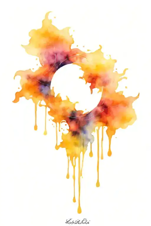 matching supernatural tattoo design idea