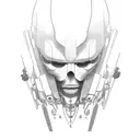 Ghost in the Shell tattoo design idea