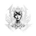 Ghost in the Shell tattoo design idea