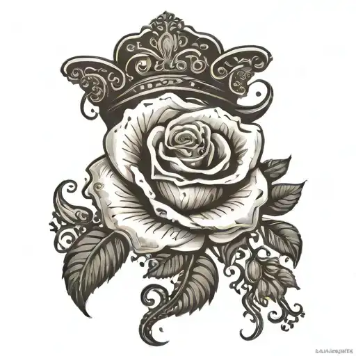 in morse code the name Radoslav, at arm's length on the outside starting from the wrist up and the godfather's rose wrap tattoo design idea