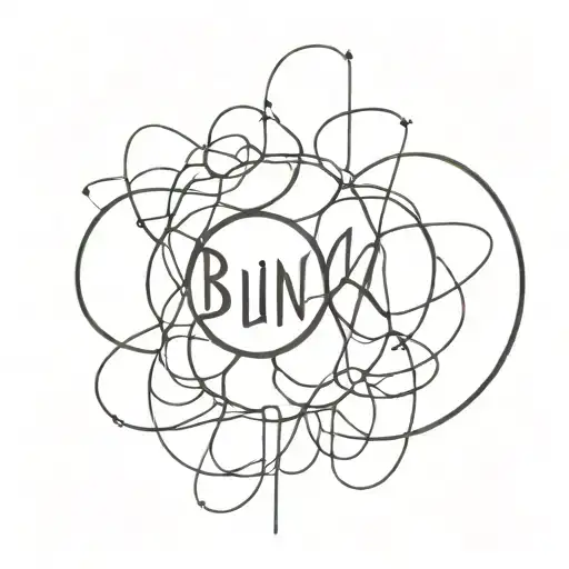 Blink 182 lyrics intertwined tattoo design idea