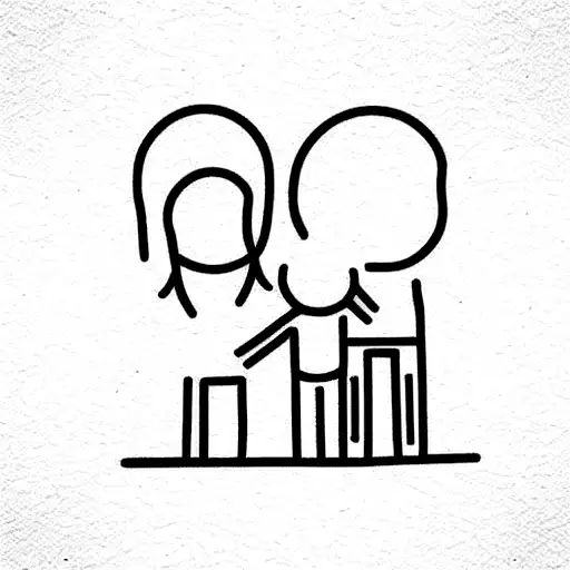 grandparents  tattoo design idea