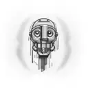 Bender Rodriguez tattoo design idea