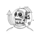 Bender Rodriguez tattoo design idea