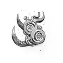 viking bind ruins  tattoo design idea