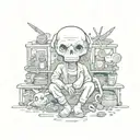 misunderstood tattoo design idea