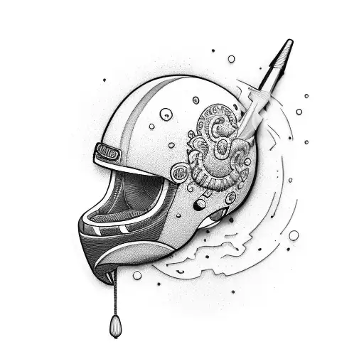 scooter freestyle and rugby tattoo design idea