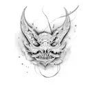 Scooter freestyler performing tricks tattoo design idea