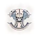 assassin worm tattoo design idea