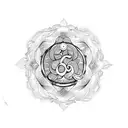 Om Sign tattoo design idea