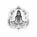 aum tattoo design idea