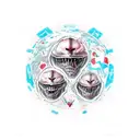 world eaters tattoo design idea