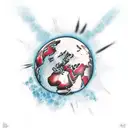 world eaters tattoo design idea
