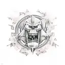 world eaters tattoo design idea