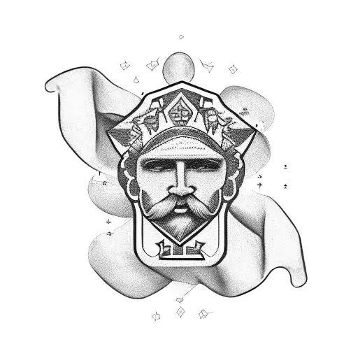 socialist arm sleeve tattoo design idea