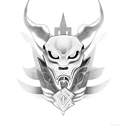 alakazam tattoo design idea