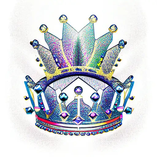 Queen's Crown tattoo design idea