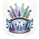 Queen's Crown tattoo design idea