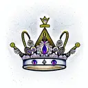 Queen's Crown tattoo design idea