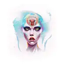 lilith mujer tattoo design idea