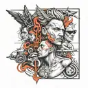 depeche mode tattoo design idea