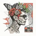 depeche mode tattoo design idea