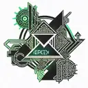 depeche mode tattoo design idea