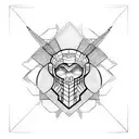 gladiator tattoo design idea
