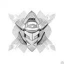 gladiator tattoo design idea