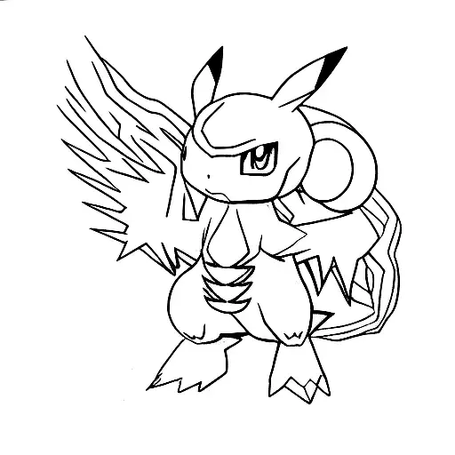 pokemon soul silver tattoo design idea
